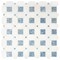 Msi Azula Hatchwork 12 In. X 12 In. X 10Mm Polished Marble Mesh-Mounted Mosaic Tile, 10PK ZOR-MD-0264 - alternate 2